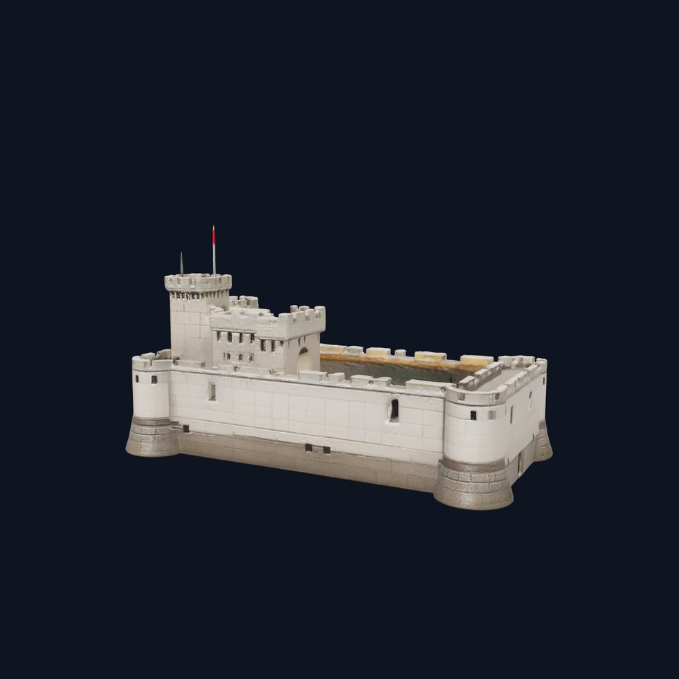 Medieval Stone Castle model pack